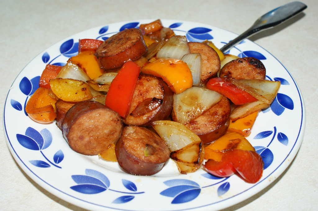 Easy Dinner Recipes-Smoked Sausage and Veggies Recipe