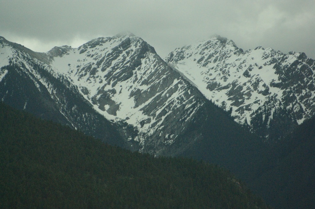 From Banff to Glacier.