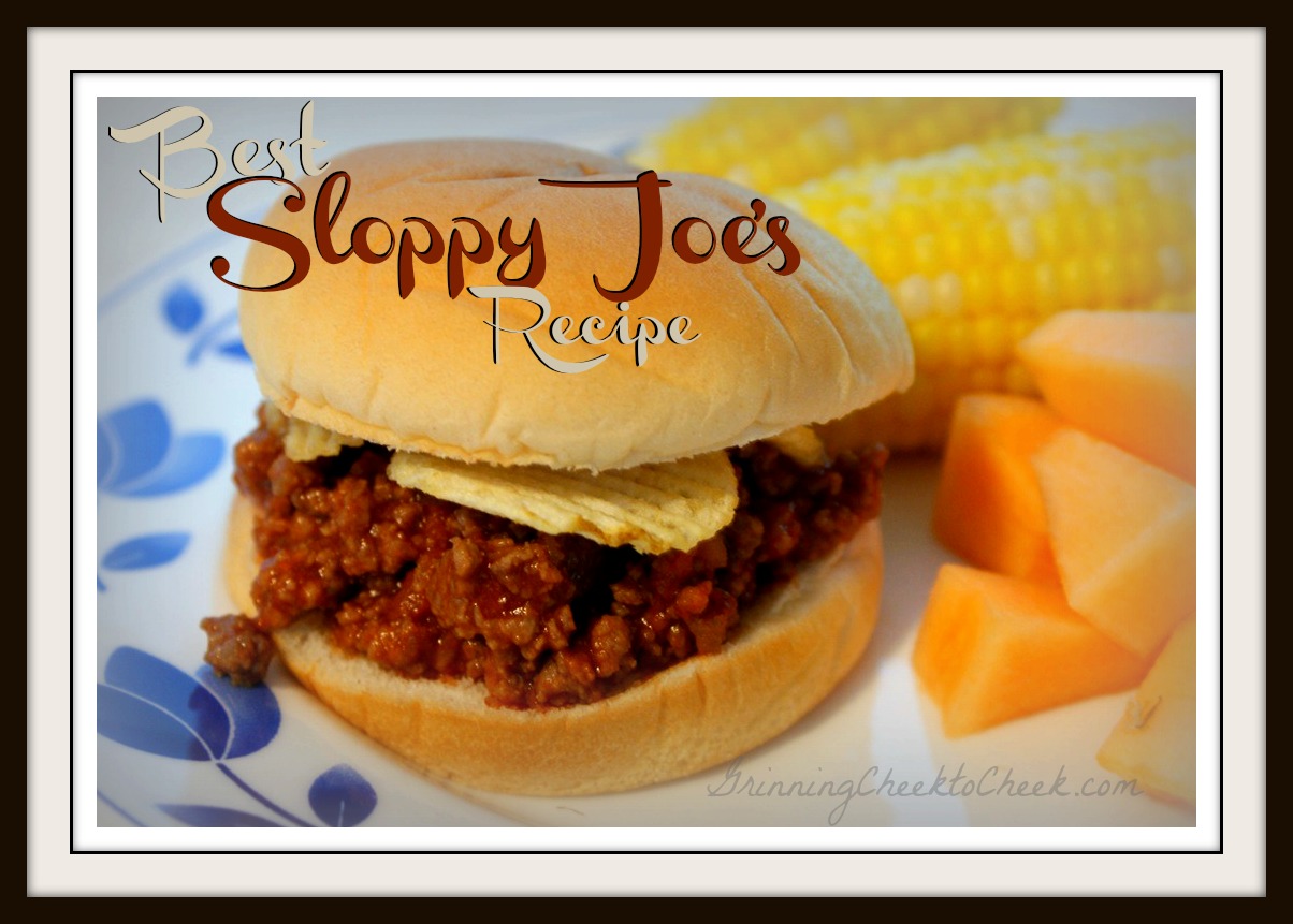 Best Homemade Sloppy Joes EVER!