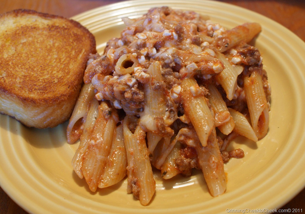 Easy Baked Ziti