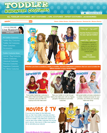 ToddlerHalloweenCostumes.com