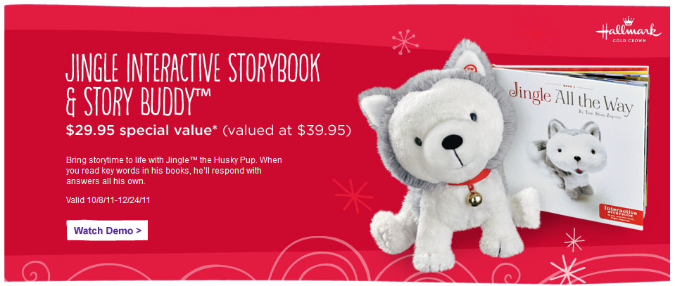 Hallmark Interactive Story Books and Story Buddies