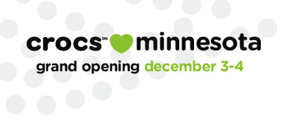 Crocs Grand Opening at the Mall of America This Weekend!  +Free Crocs Giveaway!