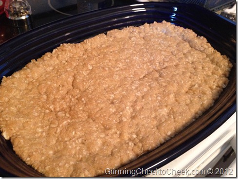 Strawberry Rhubarb Crisp Crust