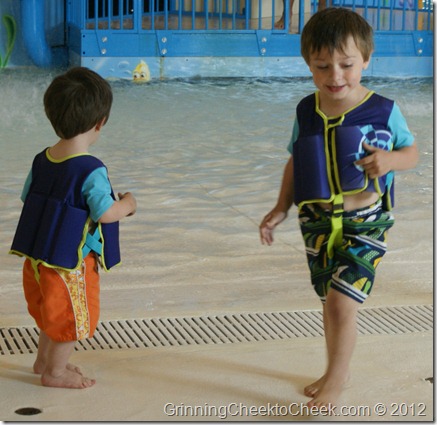 Boys in Swim Gear