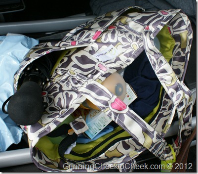 Full Patterned Diaper Bag