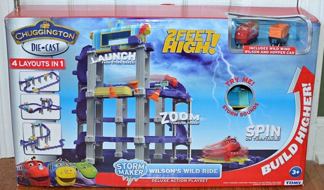 Chuggington Wilson’s Wild Ride Deluxe Action Playset! Review and Giveaway!