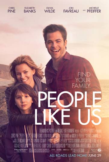 PEOPLE LIKE US opens in theatres today!