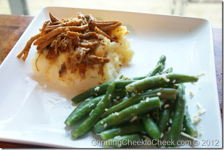 Green beans and potatoes