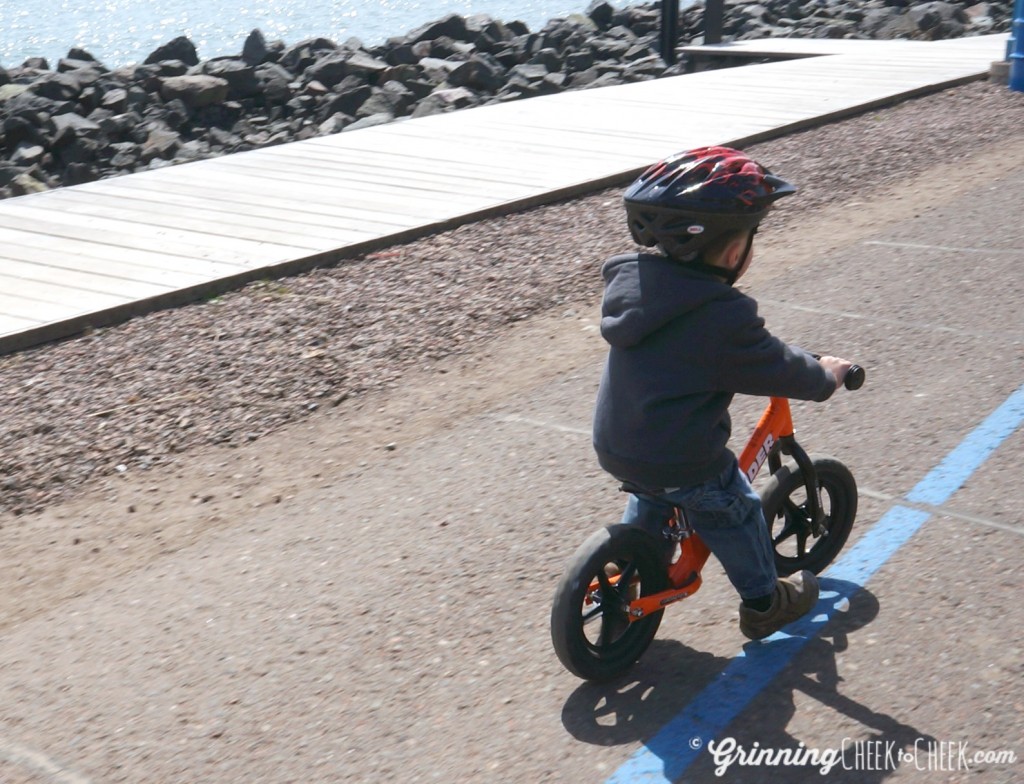 Two Year Old Riding Strider