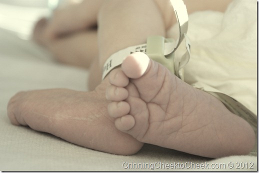 baby feet