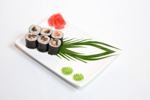 asian food sushi