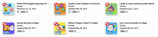 fisher price laugh & Learn Apptivity review