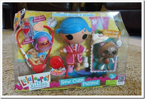 Lalaloopsy littles Sew Cute Patient