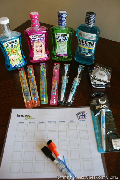 Listerine Smart Rinse #SweetSmart Oral Care Challenge.