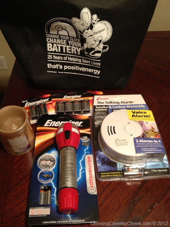 Change Your Clock, Change Your Battery +Family Safety Kit Giveaway!