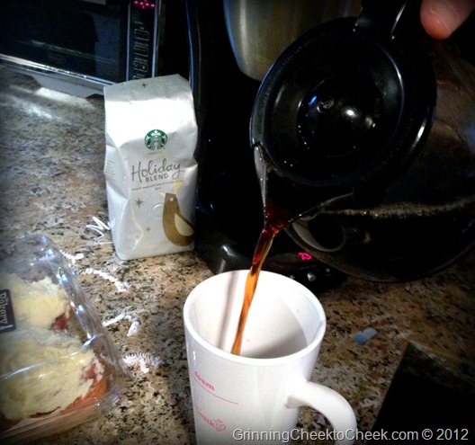 Home Starbucks Pouring Coffee