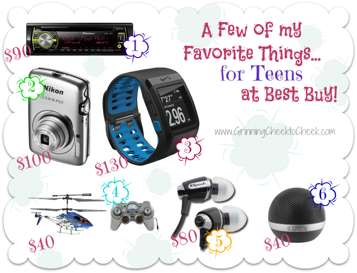 A Few of My Favorite Things: Gifts for Teens at Best Buy!