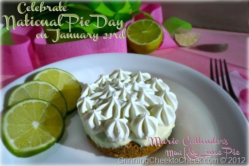 Today is National Pie Day! Celebrate with Marie Callender’s Mini Pies–and $25 Visa GC Giveaway!