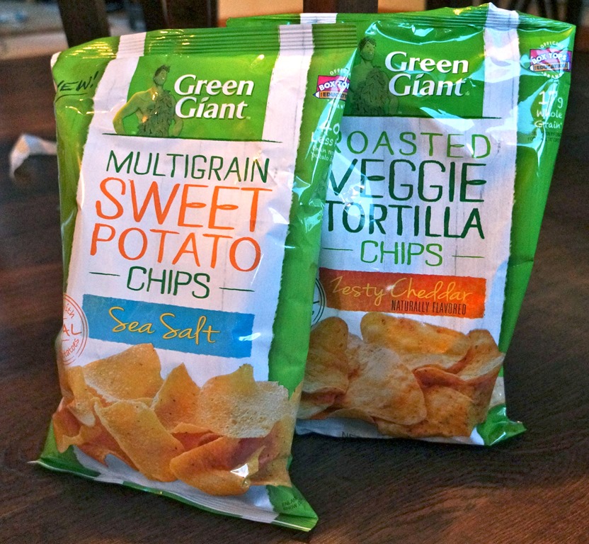 A Giant Surprise! Green Giant Veggie Chips