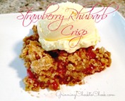 Strawberry Rhubarb Crisp Recipe