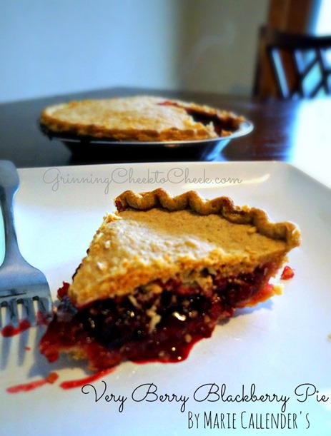 very berry blackberry pie