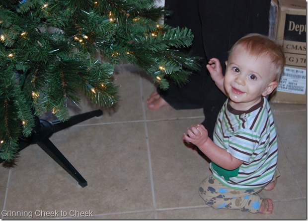 Decorating Babyland for Christmas!