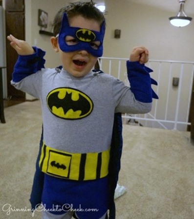 DIY Batman Costume 1