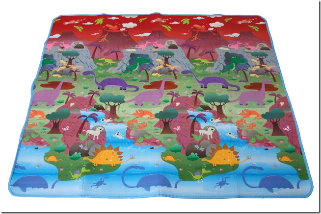 Playmat plus dinosaurs