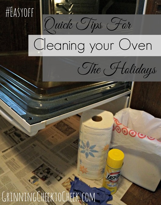 Quick Tips for Cleaning your Oven