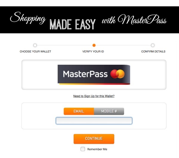 Online Shopping made easy with MasterPass from MasterCard #MasterPass #MC
