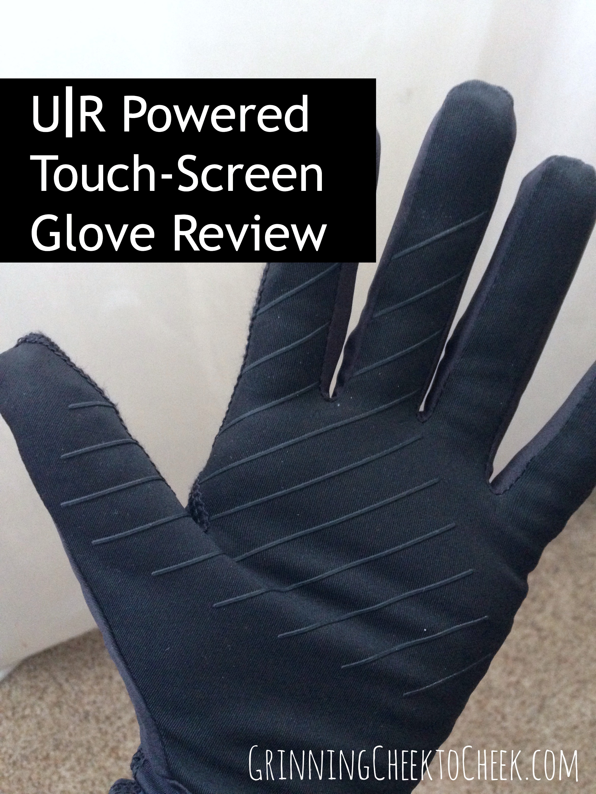 U|R Powered Glove Review: Touch Screen Friendly Gloves!