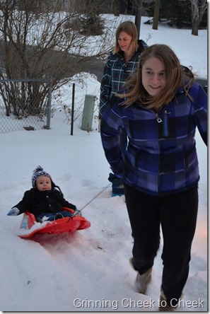 Winter Sledding