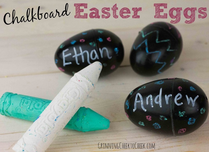 Chalkboard Easter Eggs!