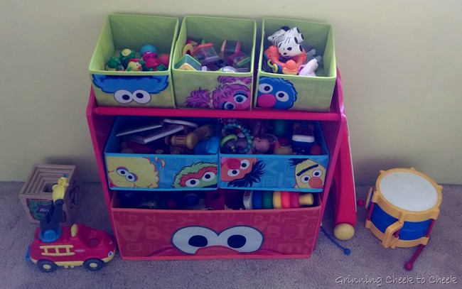 sesame street toy storage