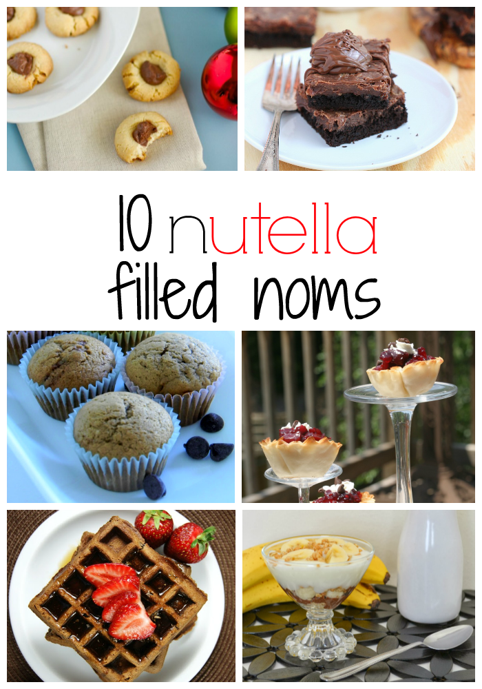 10 Nutella Recipes to Make Your Mouth Water