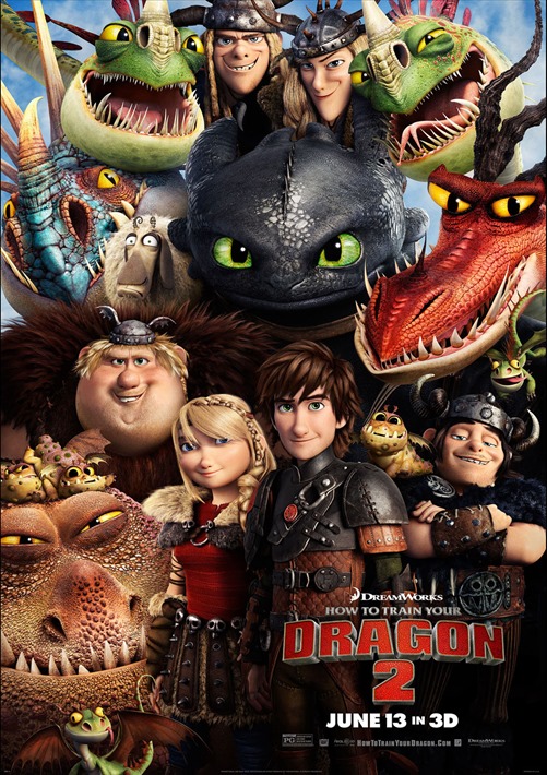 How to Train Your Dragon 2 Sneak Peak + Giveaway!