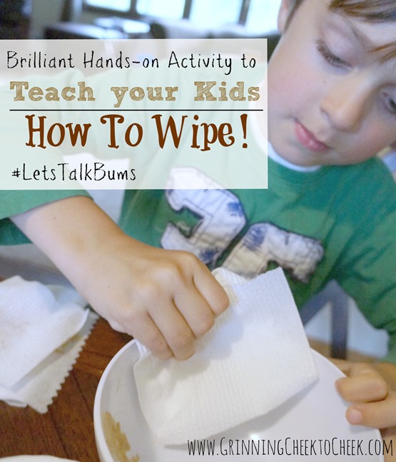 Mommmmmmmyyyyy- Will You Wipe My Butt??  Teaching your kids to wipe #LetsTalkBums