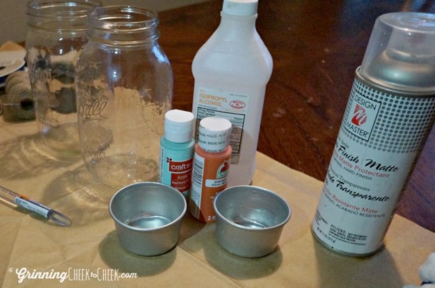 How to paint Mason Jar