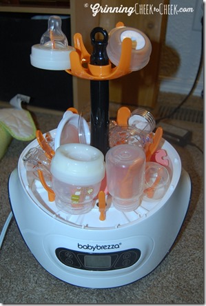 Baby Brezza Sterilizer Inside