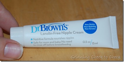 Dr Browns nipple cream