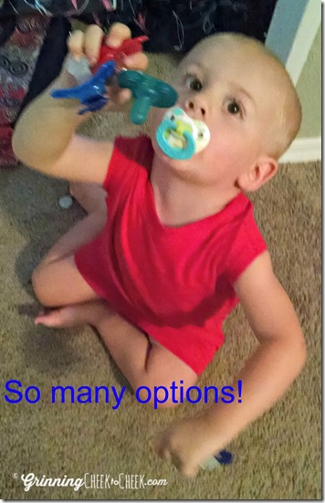 Pacifier options