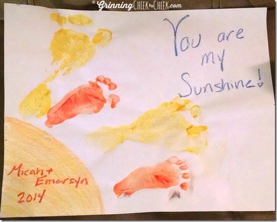 Sunshine Footprints