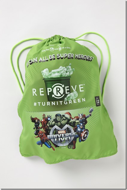 REPREVE MUL Super Hero Cape-Drawstring