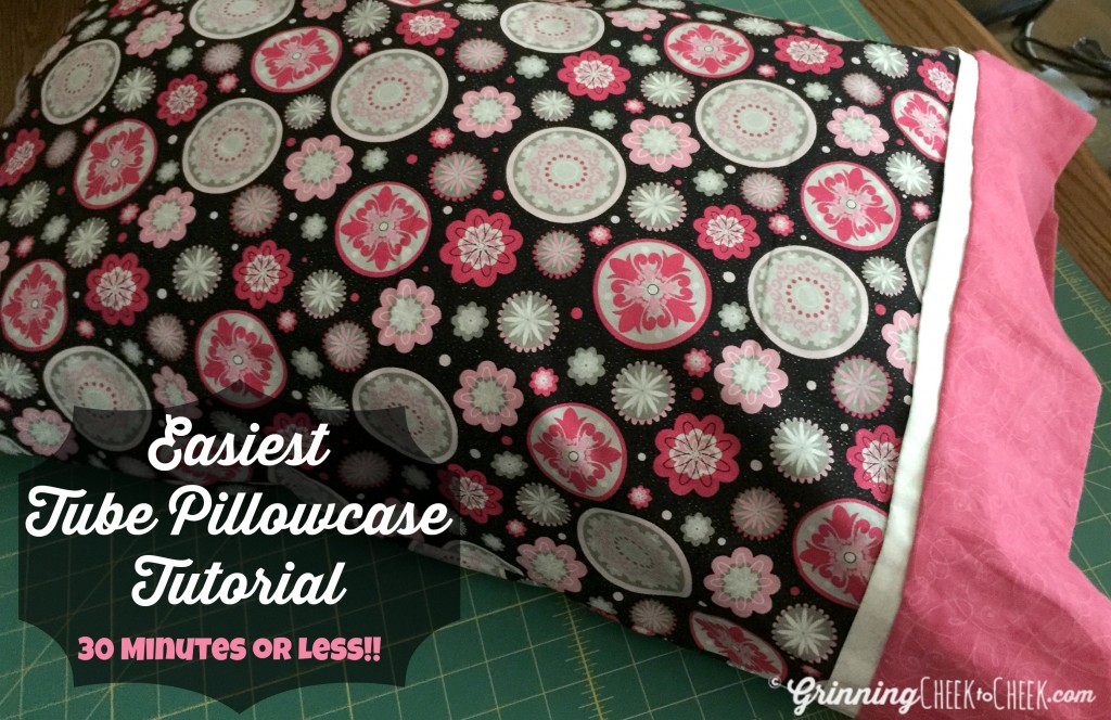 Tube Pillowcase Tutorial