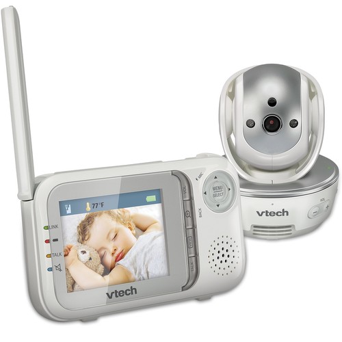VTech Safe&Sound Pan & Tilt Full Color Video Baby Monitor Review #VTechBaby