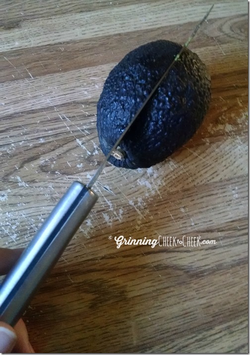 avocado cut