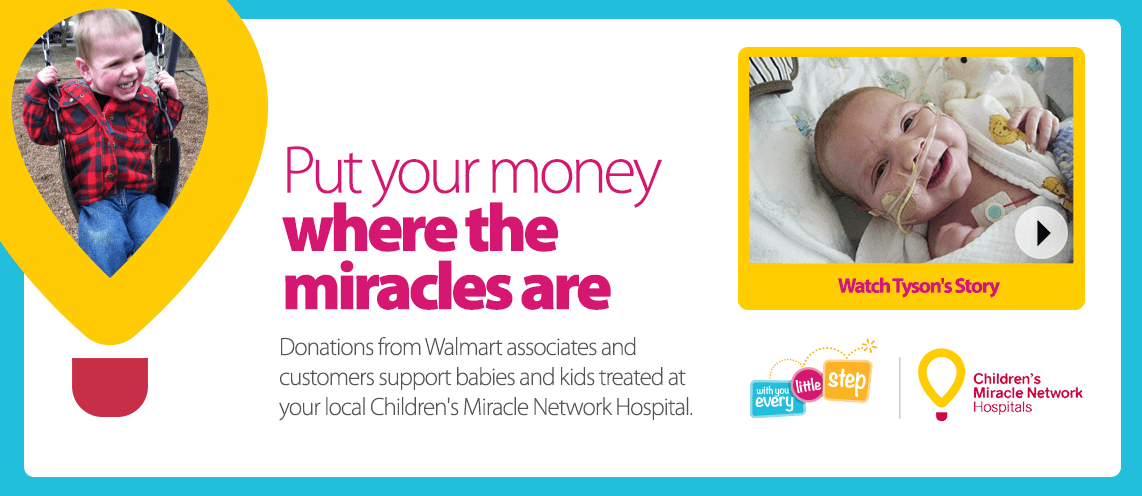 Pampers and Walmart Team with Children’s Miracle Network Hospitals #Giveaway