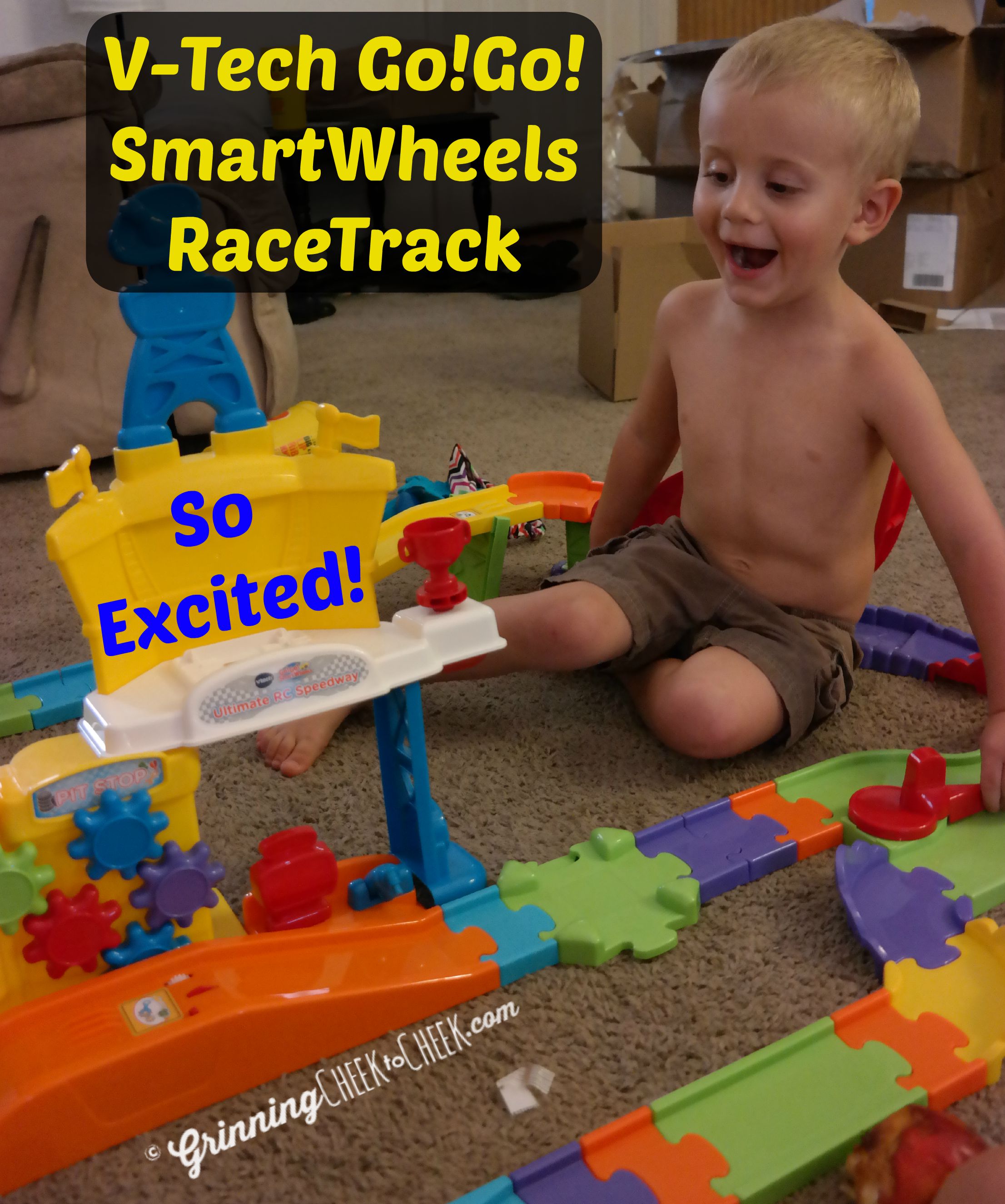 RC Car and Track for little Ones! #VTECHKids