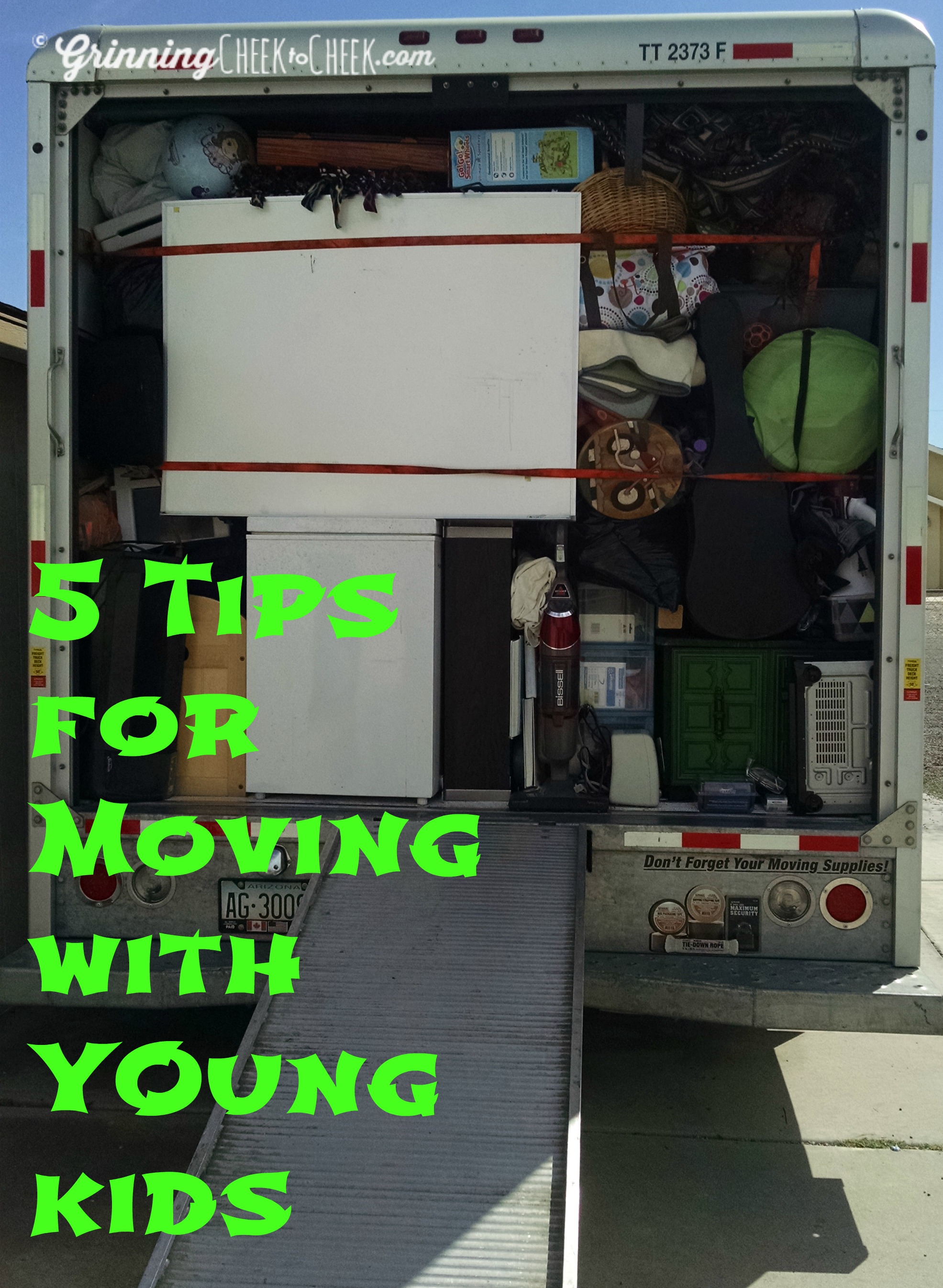 Tips for Moving with Little Kids!